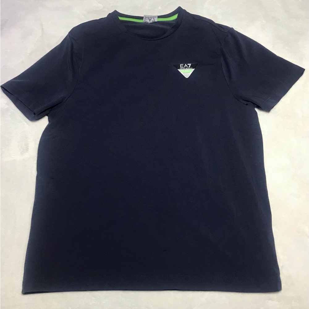 Emporio Armani Navy Crew Neck T-Shirt